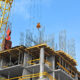 Building construction with raw materials