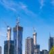 construction of high-rise buildings in Melbourne, Australia
